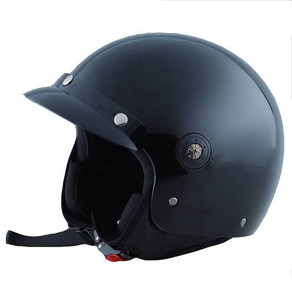 CASCO DEMIJET JFM CON FRONTINO NERO OPACO