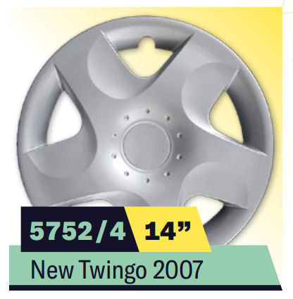 COPPA RUOTA RENAULT NEW TWINGO 2007 Dim. 14