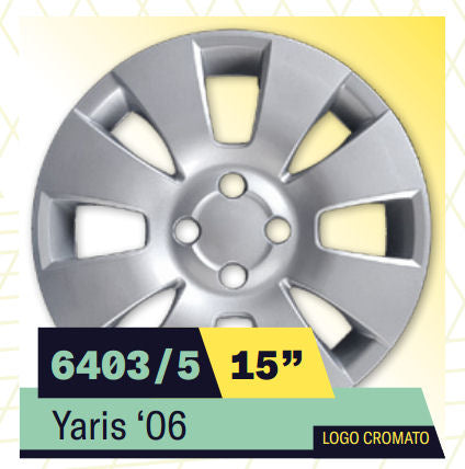 COPPA RUOTA TOYOTA YARIS 2006 Dim. 15