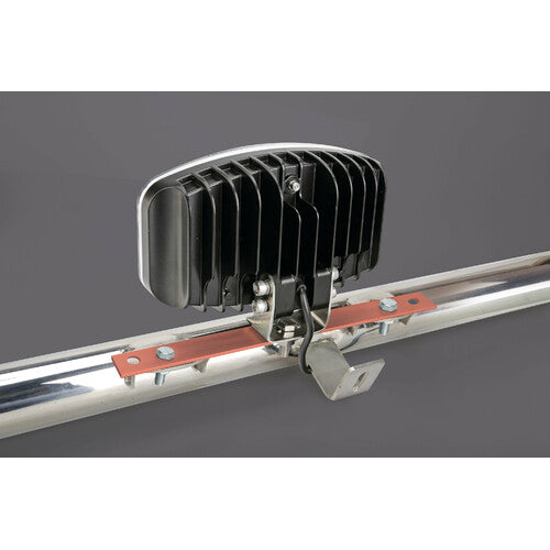 S4, staffa portafari in acciaio inox - 260x30 mm