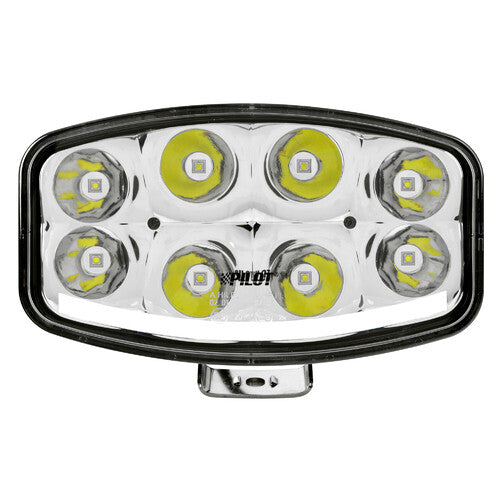 Pluton Nix, faro di profondità LED con luce di posizione - 12/24V - 245x140 mm
