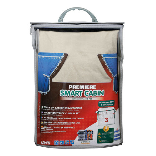 Premiere smart cabin, set tende microfibra per camion