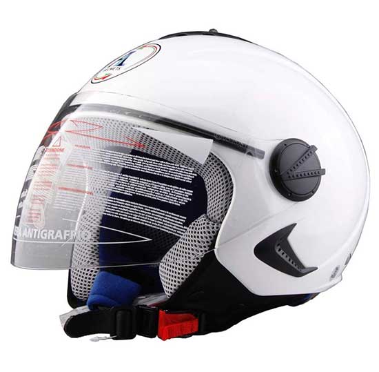CASCO BABY DEMI-JET BIANCO