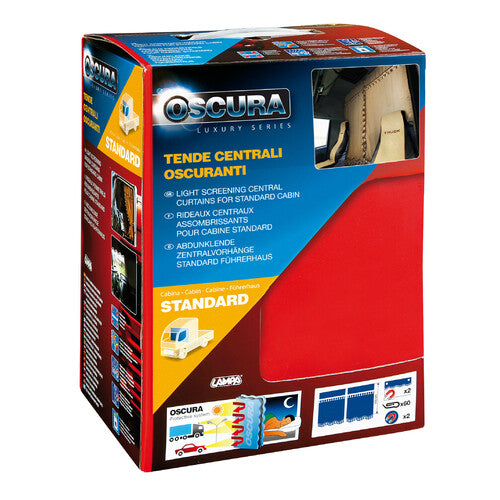 Oscura, tende centrali per camion, cabina standard