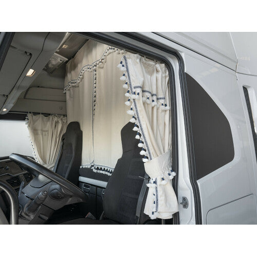 Luxury Pro-Cabin, set tende in poliestere per camion in diverse colorazioni