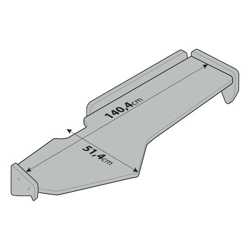 Tavolino per cruscotto - Centrale + Passeggero - compatibile per Man TGX (11/21>) - Man TGX (07/20>10/21)