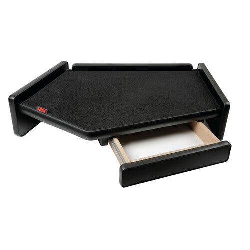 Tavolino con cassetto per cruscotto - Centrale - compatibile per Volvo FH Serie 4 (09/12>05/21) - Volvo FH Serie 5 (06/21>) no monitor su cruscotto