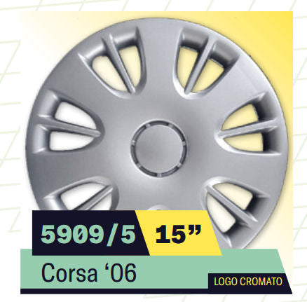 COPPA RUOTA OPEL CORSA 2006 Dim. 15