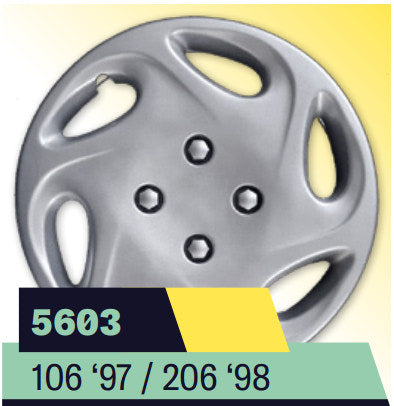 COPPA RUOTA PEUGEOT 106 1997-206 1998 Dim. 14