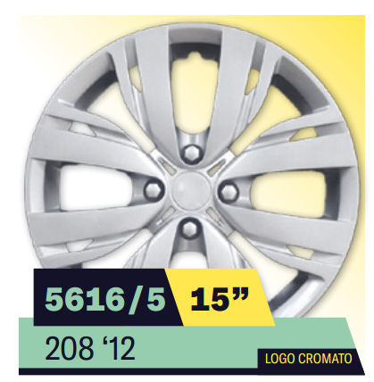 COPPA RUOTA PEUGEOT 208 12 Dim. 15
