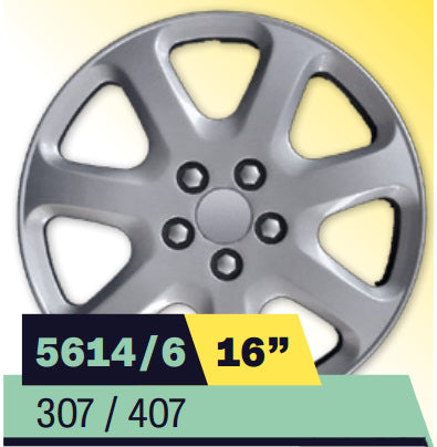 COPPA RUOTA PEUGEOT 207/307/407/1007 Dim. 16