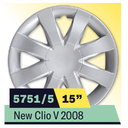 COPPA RUOTA RENAULT NEW CLIO 2005 Dim. 15