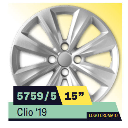 COPPA RUOTA RENAULT CLIO 2019 Dim. 15