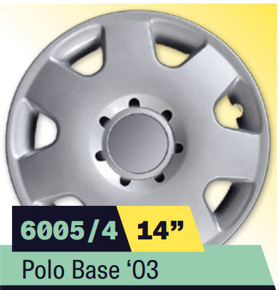 COPPA RUOTA VW POLO BASE 2003 Dim. 14