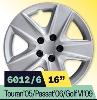 COPPA RUOTA VW GOLF 6/TOURAN 05>/PASSAT 06> Dim. 16