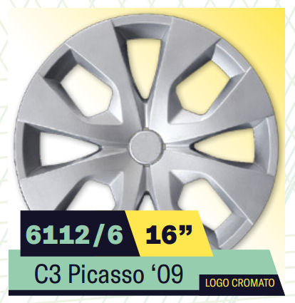 COPPA RUOTA CITROEN C3 10 Dim. 16