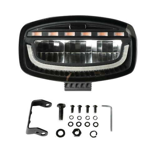 Glare Oval-Pro, faro supplementare multifunzione - 12/24V