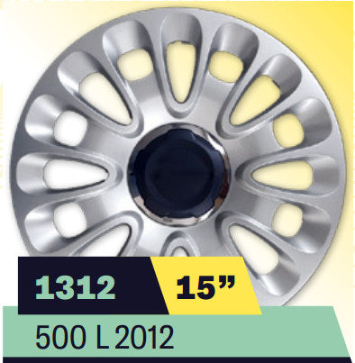 COPPA RUOTA FIAT 500L 2012> Dim. 15