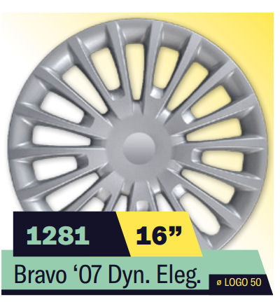 COPPA RUOTA FIAT BRAVO DINAMIC/ELEGANCE Dim. 16