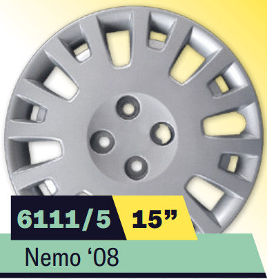 COPPA RUOTA NEMO/FIORINO/QUBO 2008 Dim. 15