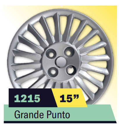 COPPA RUOTA FIAT GRANDE PUNTO Dim. 15