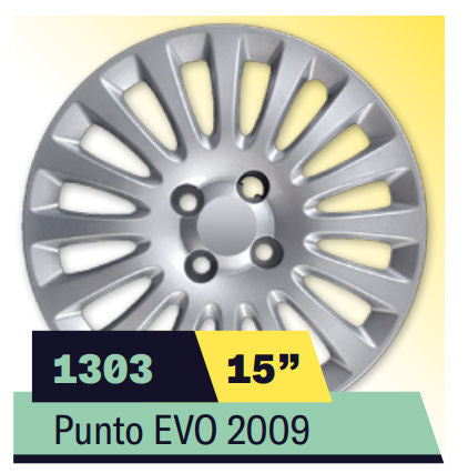 COPPA RUOTA FIAT PUNTO EVO 2009 Dim. 15