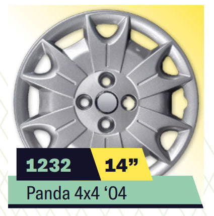 COPPA RUOTA FIAT PANDA 4X4 04 Dim. 14