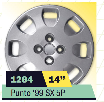 COPPA RUOTA FIAT PUNTO SX 99 5P Dim. 14