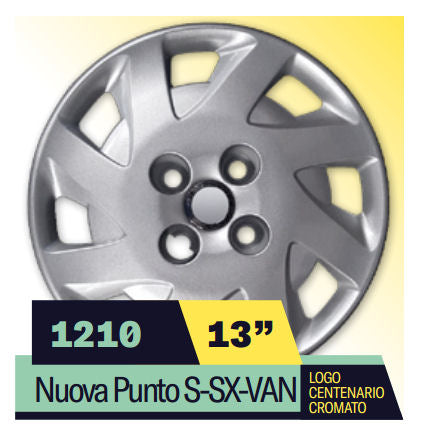 COPPA RUOTA FIAT PUNTO S-SX Dim. 13