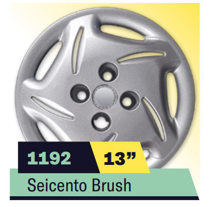 COPPA RUOTA FIAT SEICENTO BRUSH Dim. 13