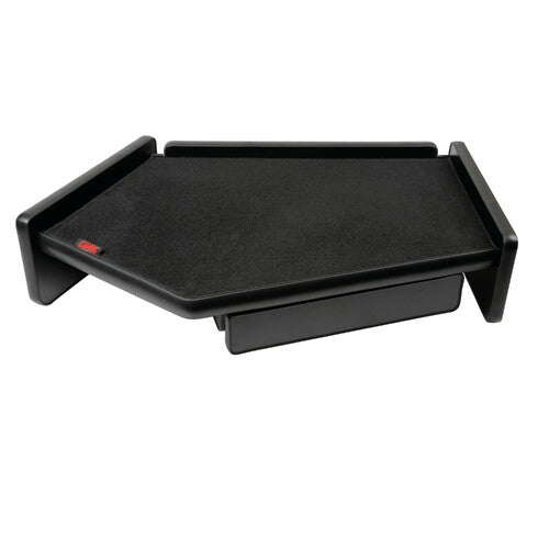 Tavolino con cassetto per cruscotto - Centrale - compatibile per Volvo FH Serie 4 (09/12>05/21) - Volvo FH Serie 5 (06/21>) no monitor su cruscotto