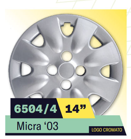 COPPA RUOTA NISSAN MICRA 03 Dim. 14