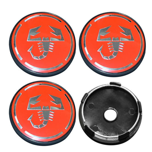 COPRIMOZZO ABARTH ''50 FONDO ROSSO