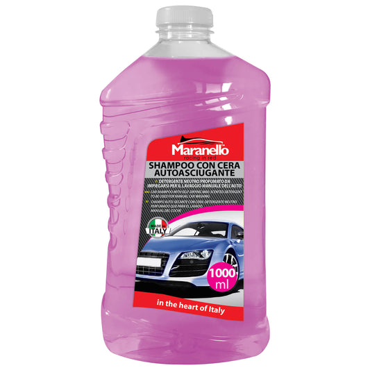 Shampoo con cera autoasciugante 1 lt Maranello